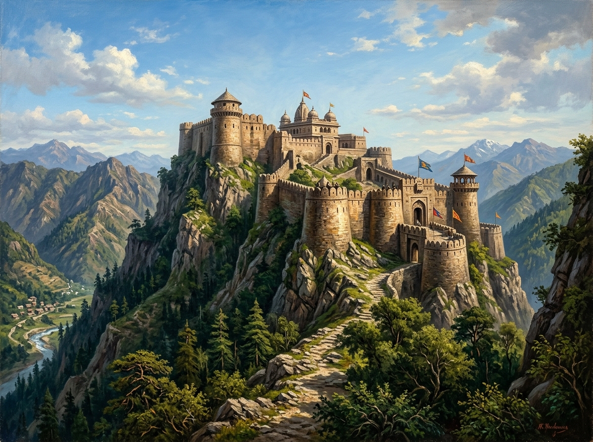 Kahlur Fort Construction